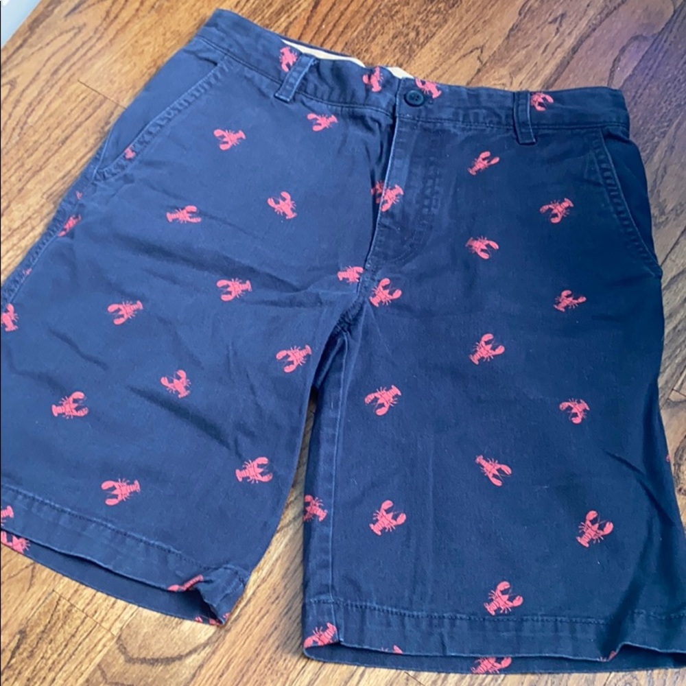 Mens Izod Lobster Print Shorts Size 30
